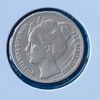 1/2 Gulden / Halve Gulden Zilver uit 1908 van Wilhelmina, Postzegels en Munten, Munten | Nederland, ½ gulden, Verzenden, Zilver