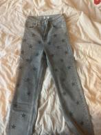 Grijze jeans met sterren, Kleding | Dames, Spijkerbroeken en Jeans, Beaustore, Verzenden, Zo goed als nieuw, W27 (confectie 34) of kleiner