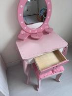 Roze Kaptafel met Spiegel en Stoeltje, Ophalen, Gebruikt, Overige typen