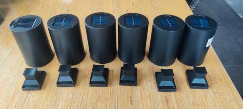 6x Solar Wandlamp / Schuttinglamp - Nieuw, Tuin en Terras, Buitenverlichting, Zo goed als nieuw, Wandlamp, Minder dan 50 watt