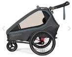 Fietskar Qeridoo Kidgoo2 Navy Blue Collectie 2023, Kinderen en Baby's, Buggy's, Nieuw, Overige merken, Ophalen of Verzenden, Zonnekap