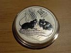 Lunar 3 Mouse 2020 1/2 Oz 999.9 Zilver 50 cents Australia, Ophalen of Verzenden, Zilver