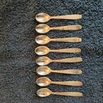 Zwaar Verzilverde Lepeltjes - Espresso/Mocca/Advocaatje?, Ophalen of Verzenden