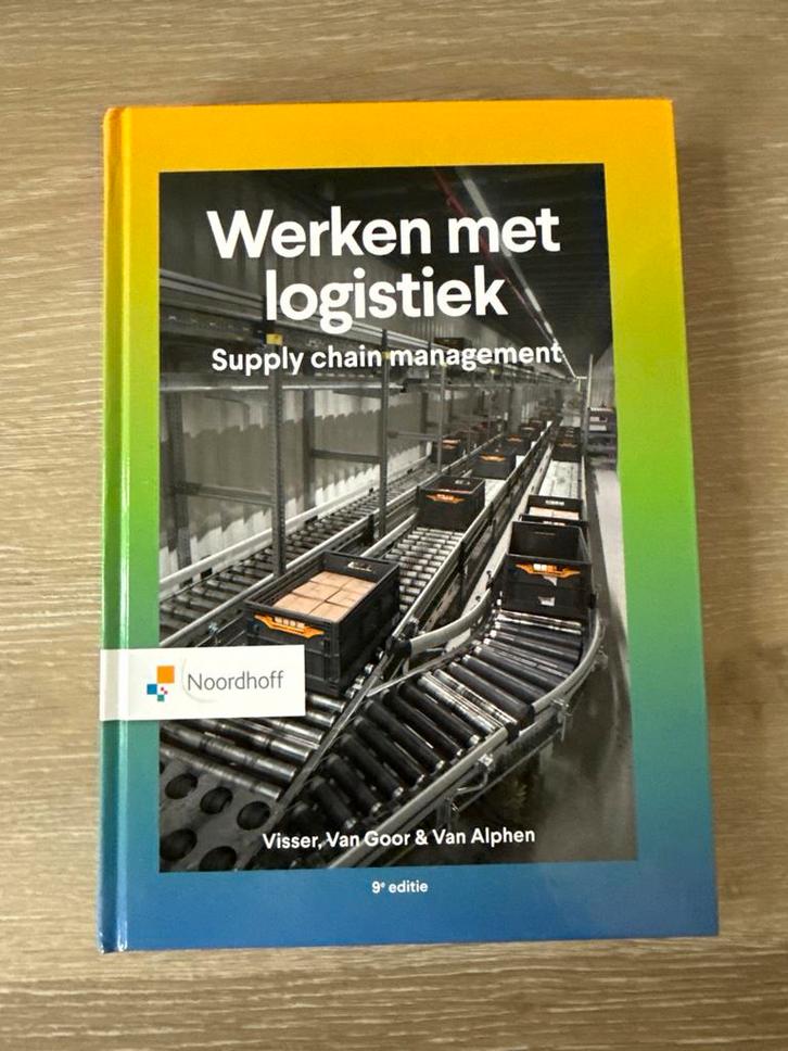 Werken met Logistiek - Supply Chain Management, Boeken, Studieboeken en Cursussen, Zo goed als nieuw, MBO, Ophalen of Verzenden