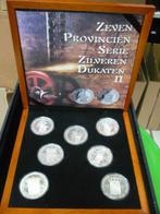zilveren ducaten de 7 provincien serie II  in houten kist, Setje, Zilver, Overige waardes, Ophalen of Verzenden
