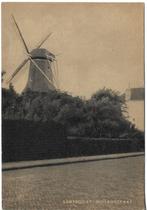 Santpoort - molenstraat - molen - 25204, Ophalen of Verzenden, 1940 tot 1960, Ongelopen, Noord-Holland