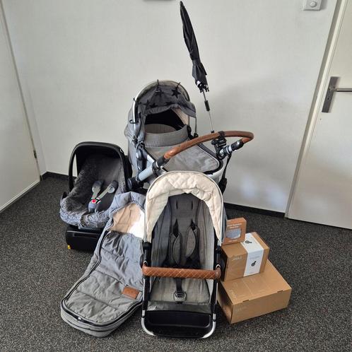 Joolz day grey met accessoires, Kinderen en Baby's, Kinderwagens en Combinaties, Zo goed als nieuw, Overige merken, Ophalen of Verzenden