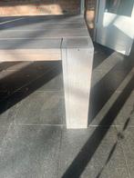 Steigerhouten tafel 220x100 cm - Grijs gebeitst, Ophalen of Verzenden, Gebruikt, Rechthoekig, Hout