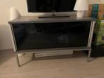 Mooie TV Meubel - Strak Design, Ophalen, Gebruikt, 100 tot 150 cm, Glas
