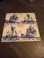 Vintage Tegels - Zeilschepen, Ophalen of Verzenden