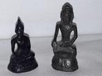 2 boeddha beeldjes brons e.a., Ophalen of Verzenden
