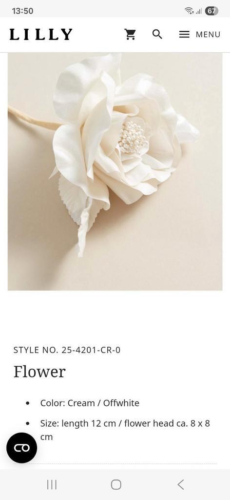 3 corsages/ ivoor rozen, Kleding | Dames, Trouwkleding en Trouwaccessoires, Nieuw, Accessoires, Ophalen of Verzenden