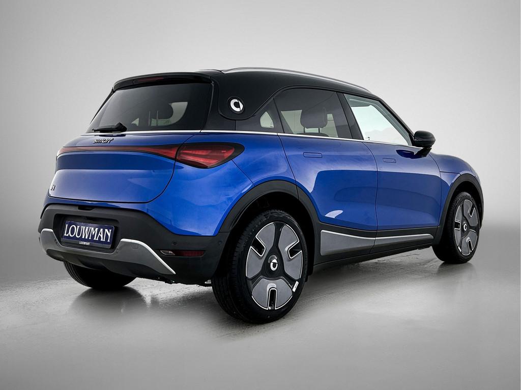 Smart #1 Premium 66 kWh | VAN € 42.520 NAAR € 35.810 | E, Auto's, Smart, Automaat, Zwart, Blauw, Leder