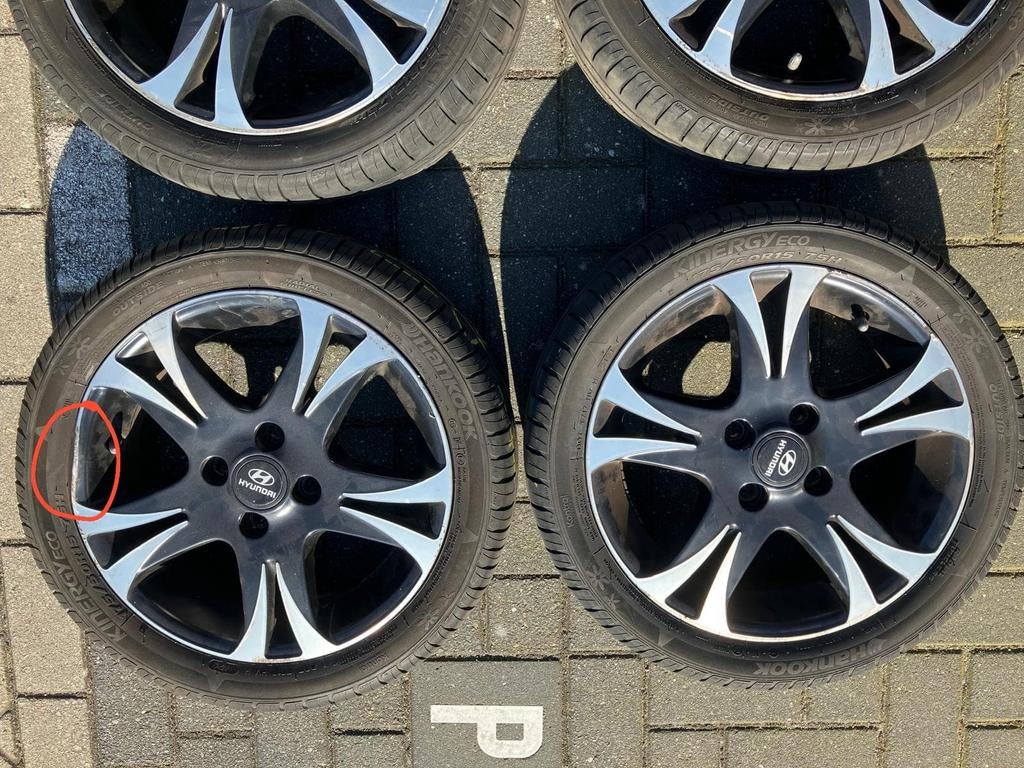 Hankook Zomerbanden op 15 inch Velgen voor Hyundai i10, Auto-onderdelen, Banden en Velgen, Ophalen