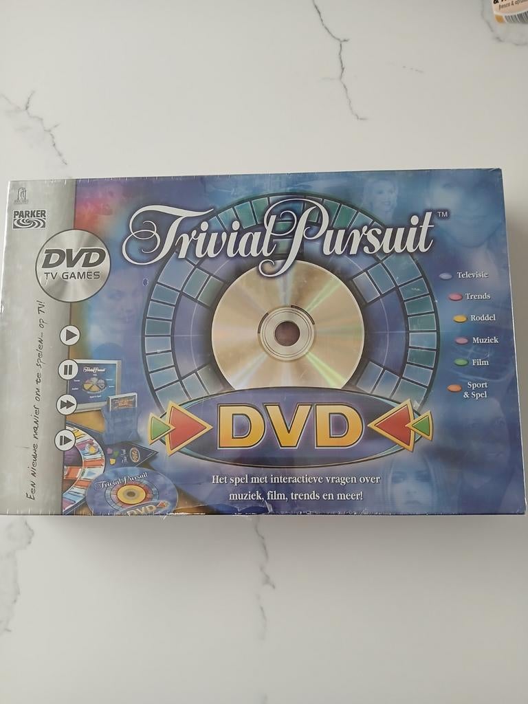 Trivial Pursuit DVD versie, Hobby en Vrije tijd, Gezelschapsspellen | Bordspellen, Ophalen of Verzenden