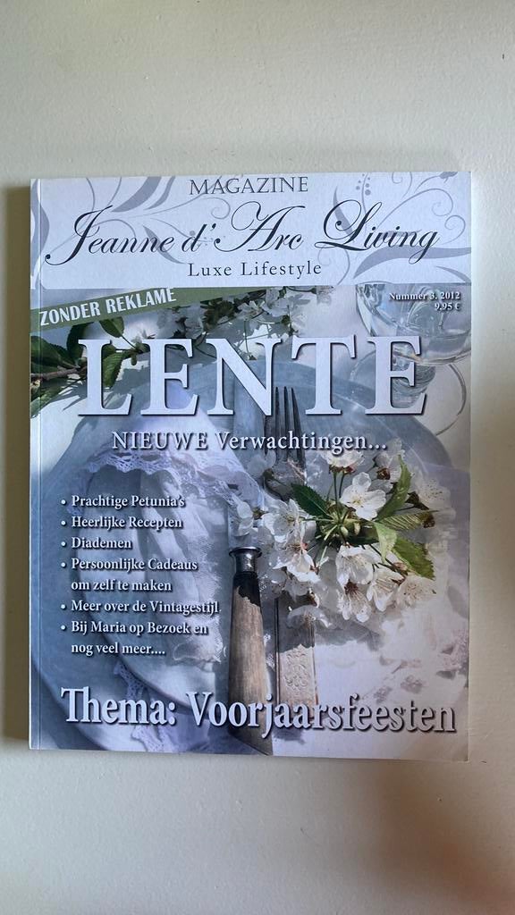 Jeanne d Arc Living tijdschrift goede staat, Boeken, Tijdschriften en Kranten, Ophalen of Verzenden, Gelezen, Overige typen