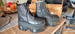 Newrock M-WALL083C-S5 tank boots, maat 36 - ZGAN, New Rock, Zwart, Lage of Enkellaarzen, Ophalen of Verzenden
