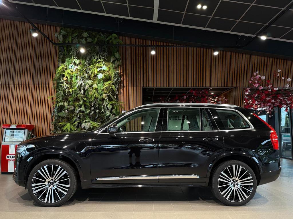 Volvo XC90 2.0 T8 Twin Engine AWD Inscription Panoschuifdak, Auto's, Volvo, Euro 6, 4 cilinders, Zwart, Vierwielaandrijving