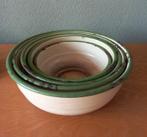 5 vintage emaille nestschalen, Antiek en Kunst, Antiek | Emaille, Ophalen of Verzenden