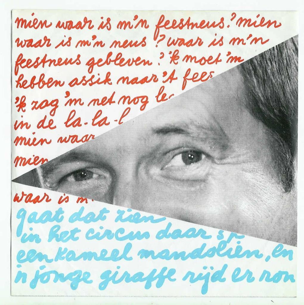 Toon Hermans, Mien Waar Is Mijn Feestneus, single uit 1968, Ophalen, Gebruikt, 7 inch, Single