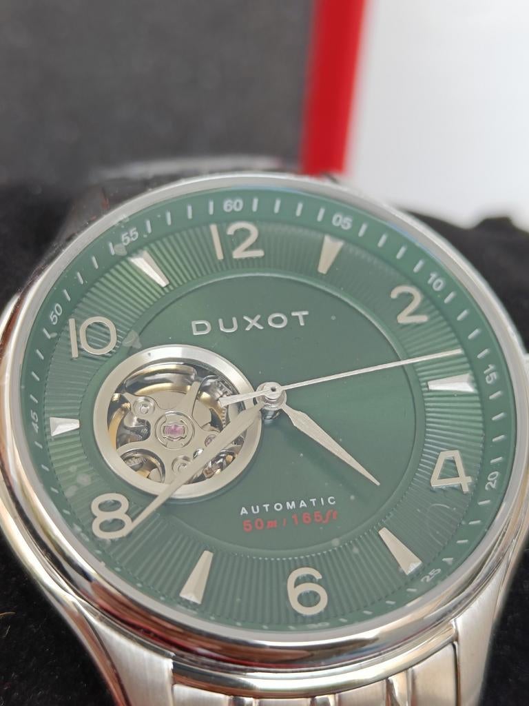 Duxot Patrios Sunray Green DX-2023-11, Seiko, IOS, Nieuw, Ophalen of Verzenden