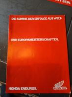 Honda Enduro 1982, Ophalen, Honda