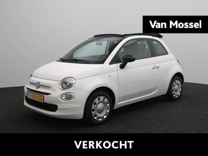 Fiat 500 C 1.0 Hybrid | Airco | Cruise Control | DAB | Led D, Auto's, Fiat, Bedrijf, Te koop, 500C, ABS, Airbags, Airconditioning