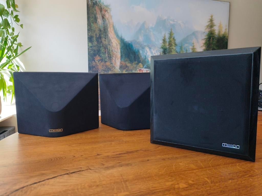 Mission 77DS en Mission subwoofer 7AS1, Overige merken, Gebruikt, Ophalen of Verzenden, 60 tot 120 watt