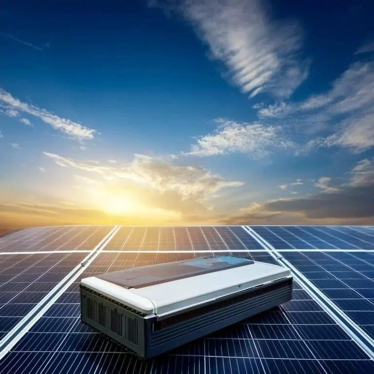 27 zonnepanelen en omvormer werkend 6000KWh, Doe-het-zelf en Verbouw, Zonnepanelen en Toebehoren, Ophalen of Verzenden, Gebruikt