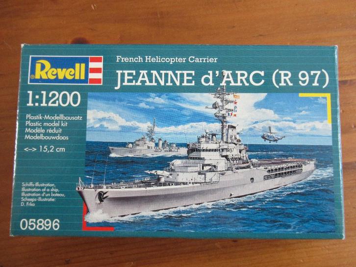 Jeanne d'Arc (R97)  (Revell 1/1200), Hobby en Vrije tijd, Modelbouw | Boten en Schepen, Nieuw, 1:200 of kleiner, Revell, Ophalen of Verzenden