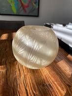 Oude chipper ice acid frosted glazen vaas, Ophalen of Verzenden