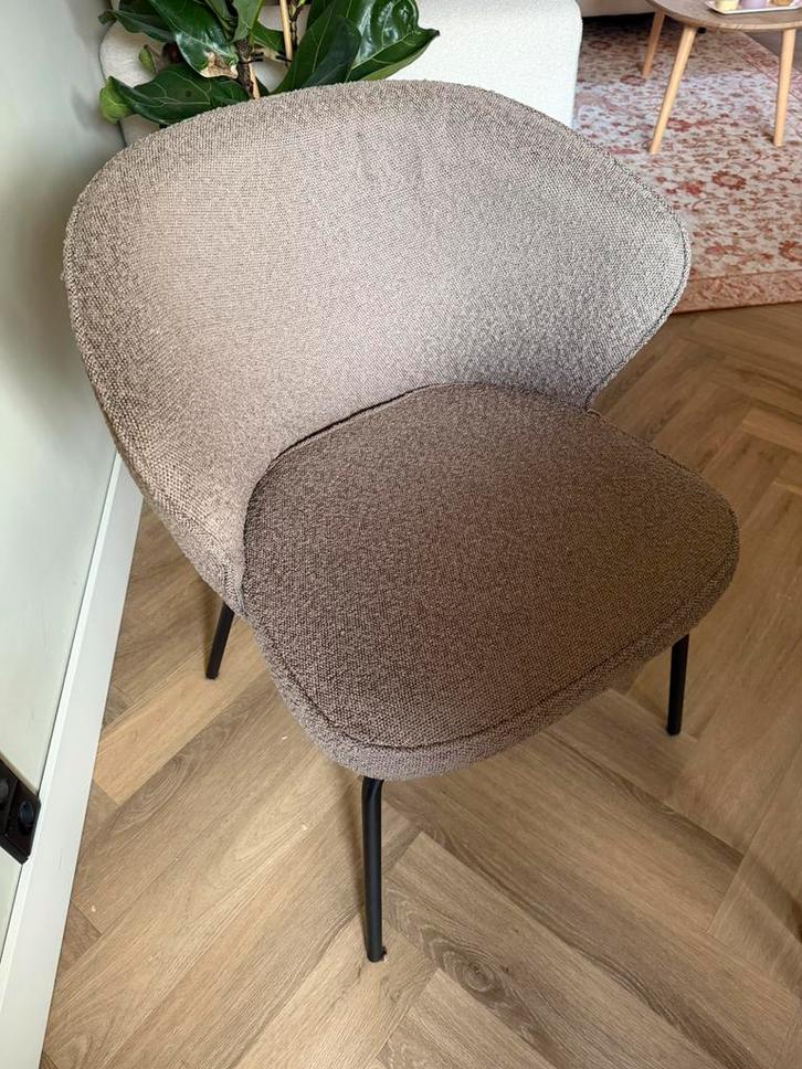 6x eetkamerstoelen, Huis en Inrichting, Stoelen, Zo goed als nieuw, Vijf, Zes of meer stoelen, Stof, Overige kleuren, Ophalen