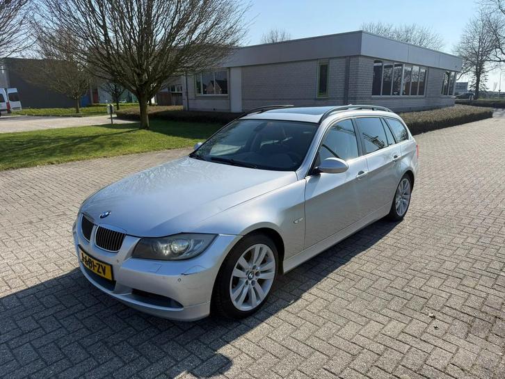 BMW 330xi 2006 Grijs automaat schuifdak, Auto's, BMW, Particulier, 3-Serie, ABS, Airbags, Alarm, Boordcomputer, Cruise Control
