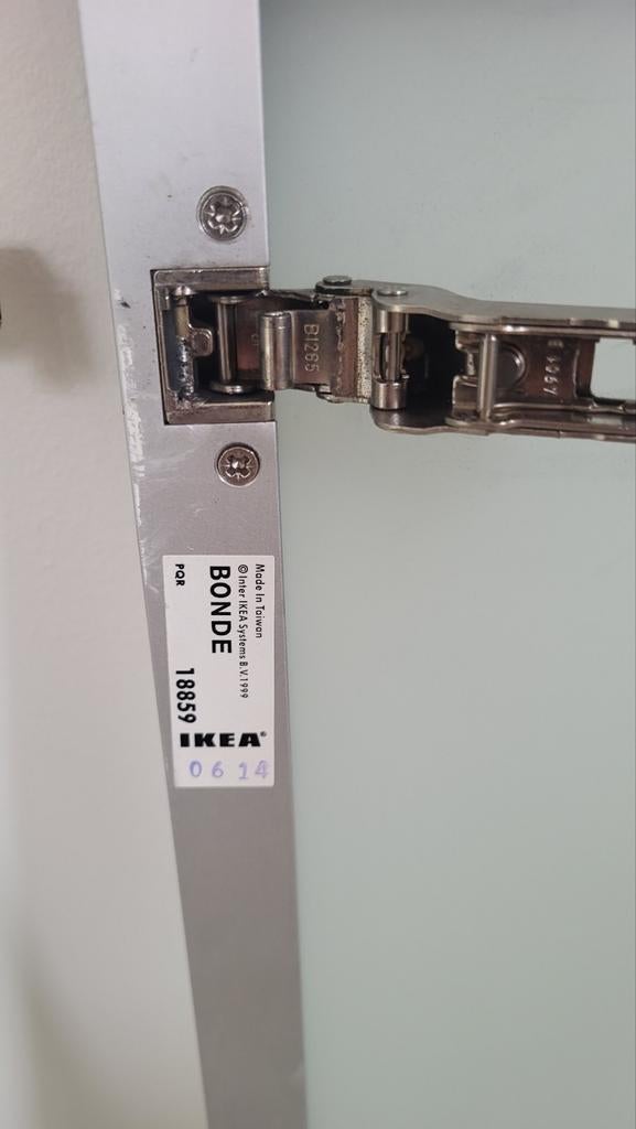 IKEA Bonde kastdeuren 18859 2 stuks frosted, Ophalen, Gebruikt, 50 tot 100 cm, Minder dan 100 cm