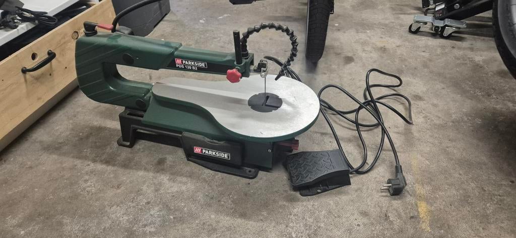 Parkside PDS 120 B2 elektrische figuurzaag, Doe-het-zelf en Verbouw, Gereedschap | Zaagmachines, Ophalen of Verzenden, Minder dan 600 watt