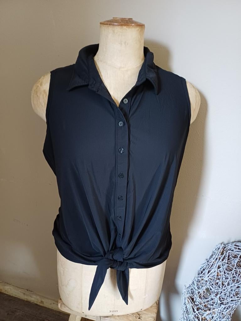 Mouwloos top Studio Anneloes XL zwart travelstof, Studio Anneloes, Zwart, Maat 46/48 (XL) of groter, Ophalen of Verzenden