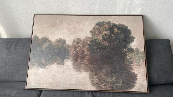 Groot schilderij IKEA BLODFLÄDER 118x78 cm – perfeect staat, Antiek en Kunst, Kunst | Schilderijen | Abstract, Ophalen