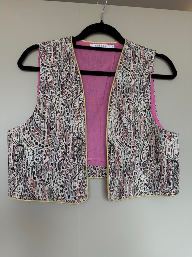 Costes Paisley Gilet - Maat M, Kleding | Dames, Ophalen of Verzenden, Zo goed als nieuw