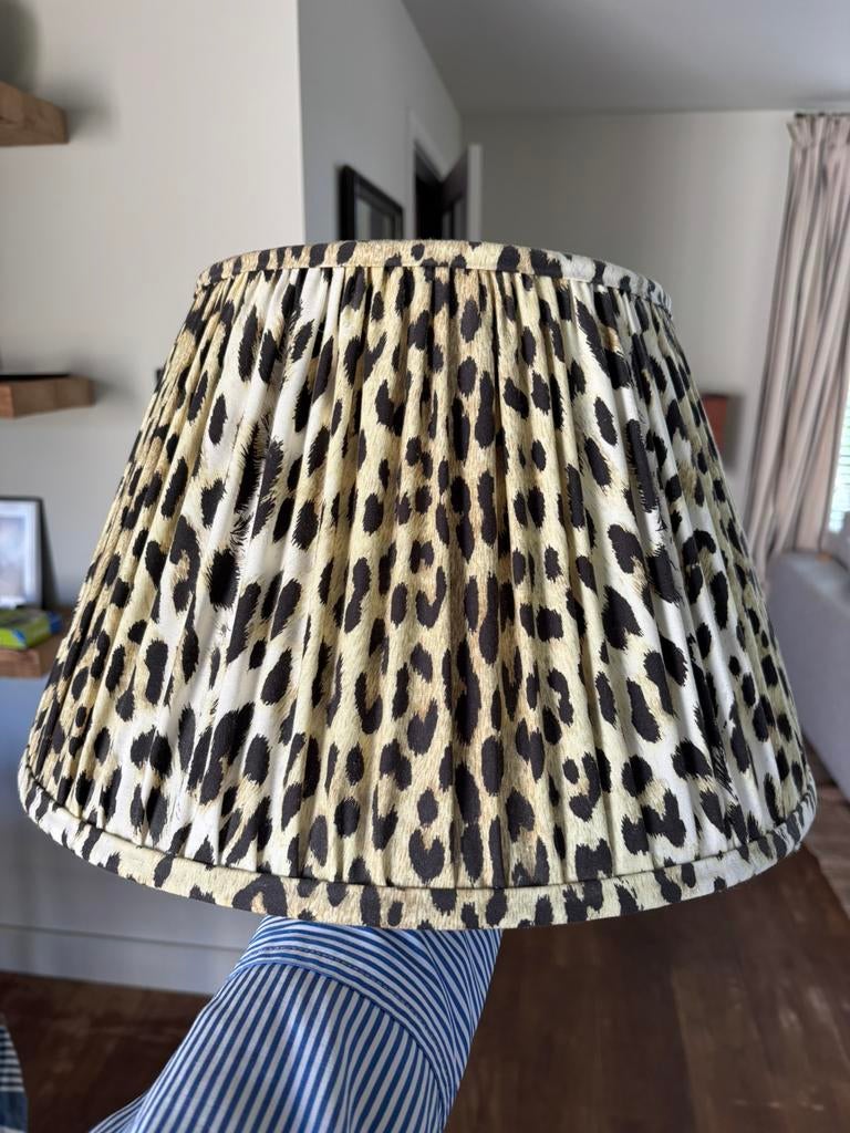 Design Lampenkap RA Studio - Leopard, Ophalen, Zo goed als nieuw, Rond, 25 tot 50 cm