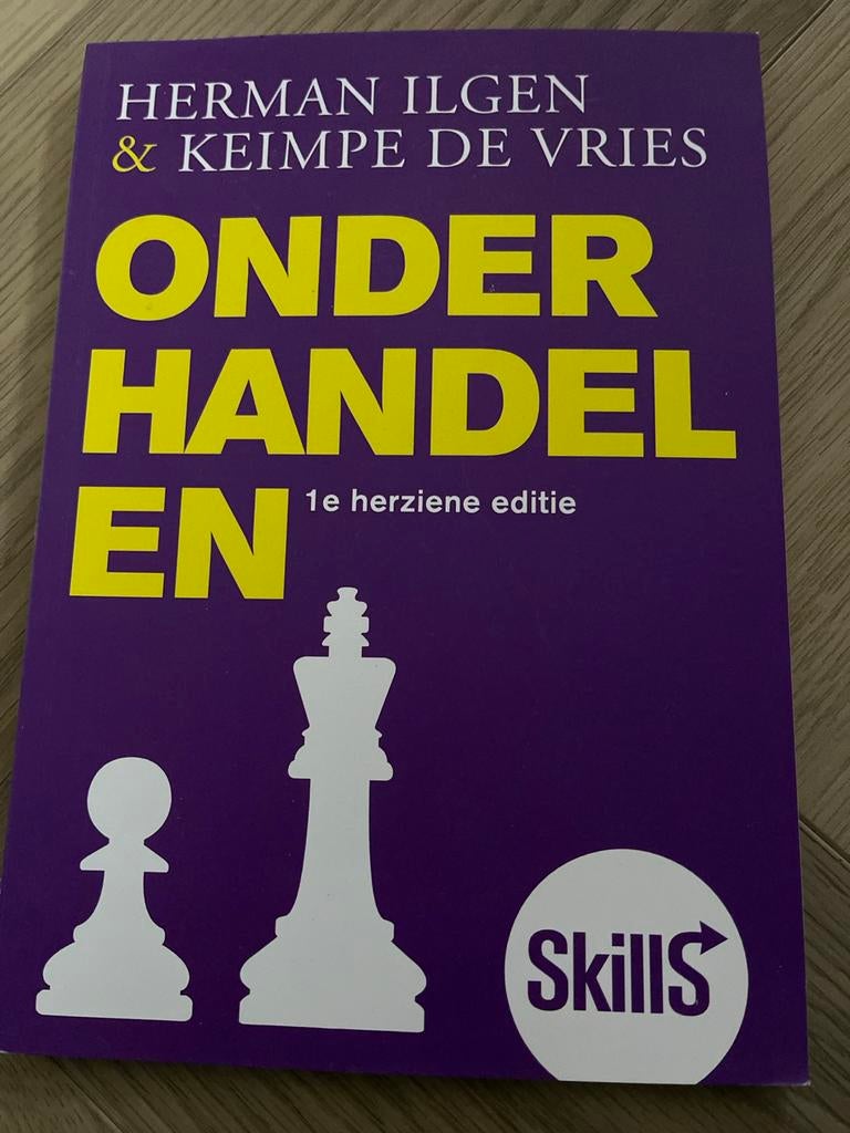 Onderhandelen - Herman Ilgen & Keimpe de Vries, Ophalen of Verzenden, Gamma, Nieuw, HBO