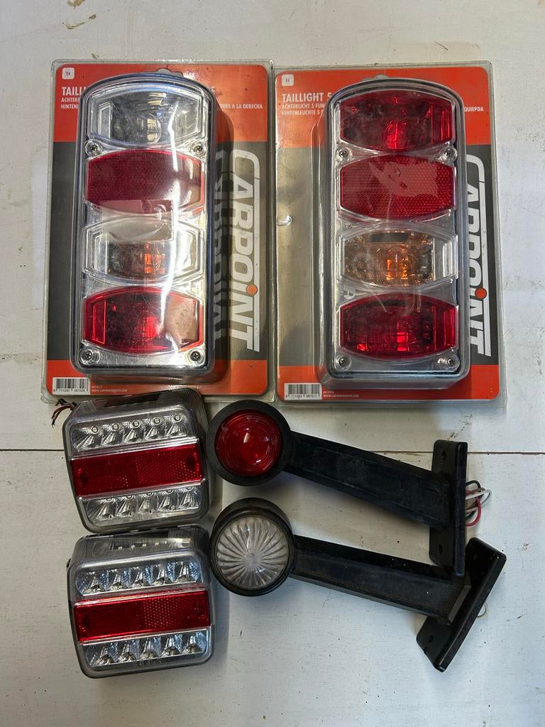 Radex verlichting en onderdelen voor aanhanger of trailer