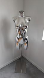 Zilveren Paspop Torso - Perfect voor Presentatie, Ophalen, Zo goed als nieuw