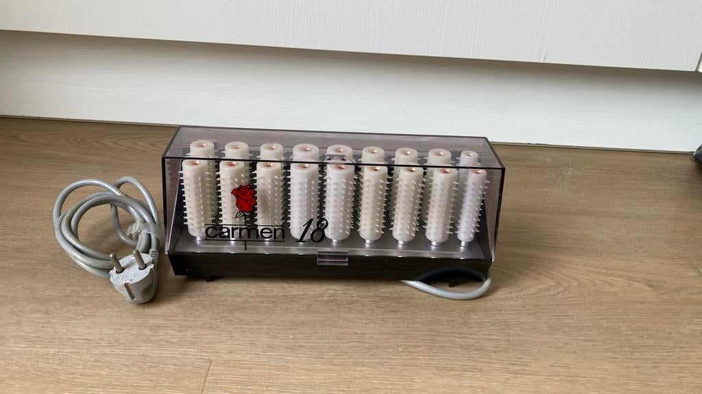 Carmen krulset met 18 rollers, Ophalen of Verzenden, Krultang of Stijltang