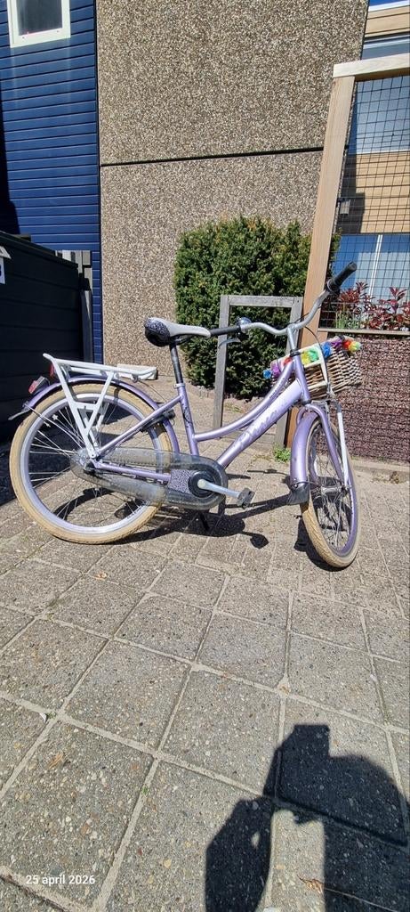 Batavus meisjesfiets 24 inch - Paars, Ophalen, Terugtraprem, Versnellingen, Batavus