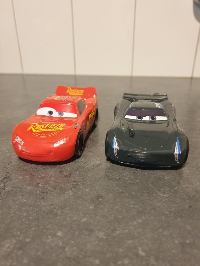 Cars Walkie Talkie Set - Bliksem McQueen & Jackson Storm, Kinderen en Baby's, Ophalen of Verzenden, Gebruikt, Afstandsbediening