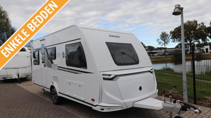 Knaus Sudwind 60 Years 460EU BJ/. '25 KORTING € 3.0, Caravans en Kamperen, Caravans, Bedrijf, tot en met 4, 1250 - 1500 kg, Rondzit