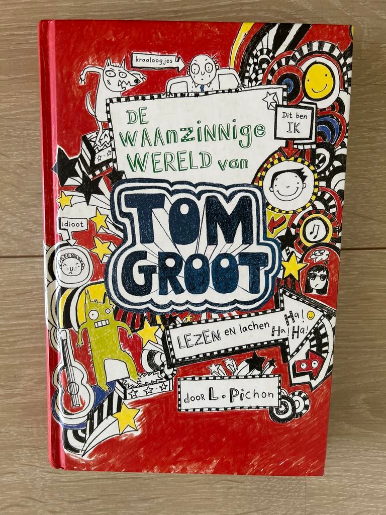 De waanzinnige wereld van Tom Groot - Lezen en lachen, Ophalen of Verzenden, Zo goed als nieuw, Fictie algemeen