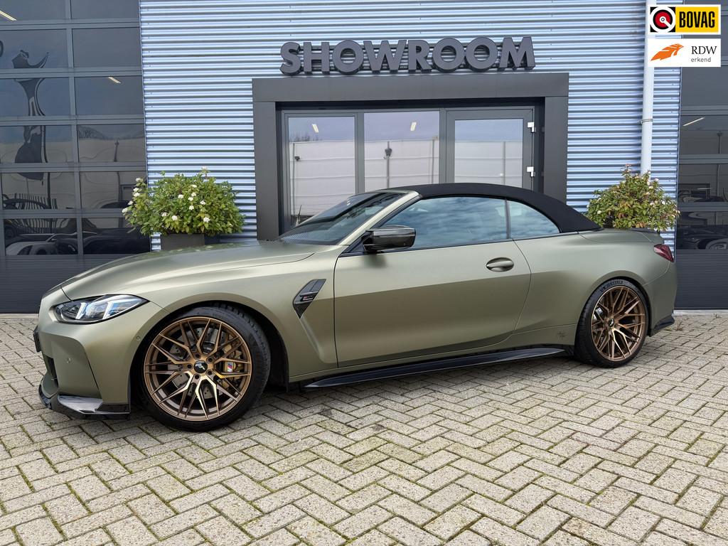 BMW 4-serie Cabrio M4 xDrive Competition Absolute motors gew, Auto's, Gebruikt, Cabriolet, 4 stoelen, Bedrijf