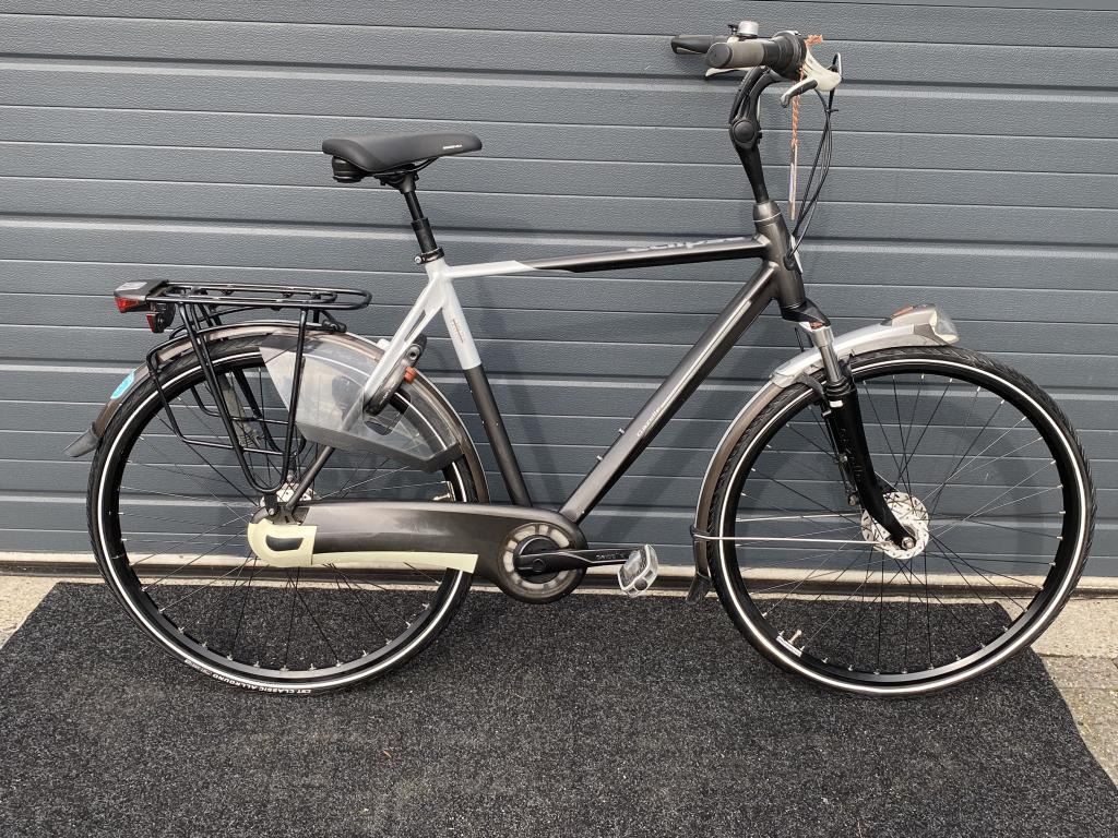 Gazelle eclipse H57 cm 8 versnellingen, Ophalen, Gebruikt, Cleanbikes, Versnellingen