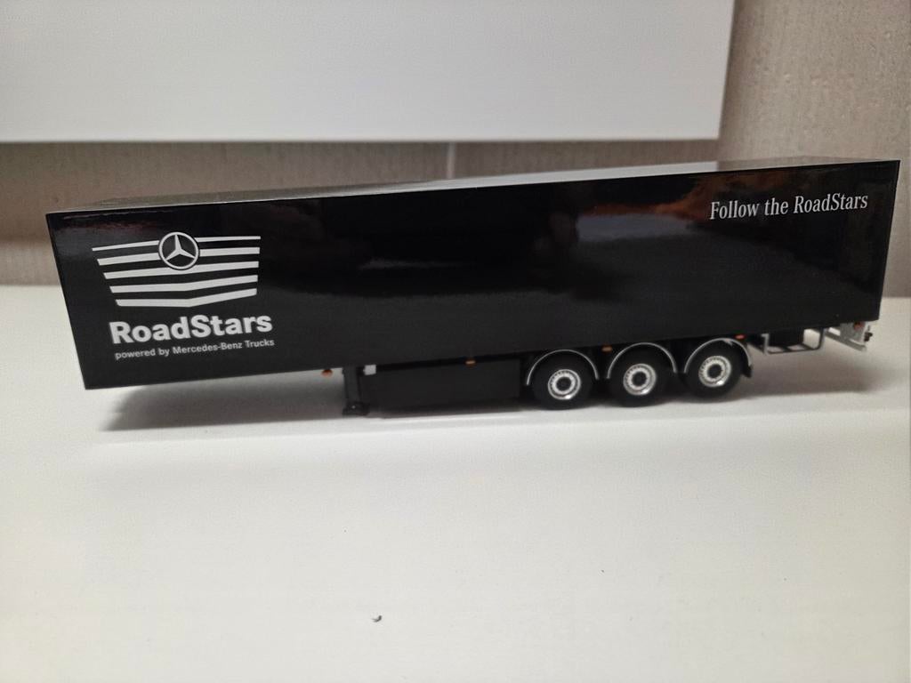 WSI trailer Mercedes RoadStars, Ophalen of Verzenden, Zo goed als nieuw, Bus of Vrachtwagen, Wsi